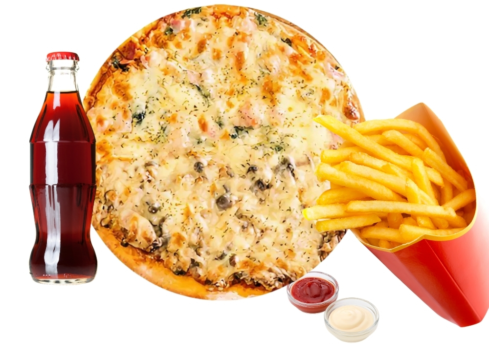 FUNGİ BÜYÜK BOY  PİZZA MENÜ