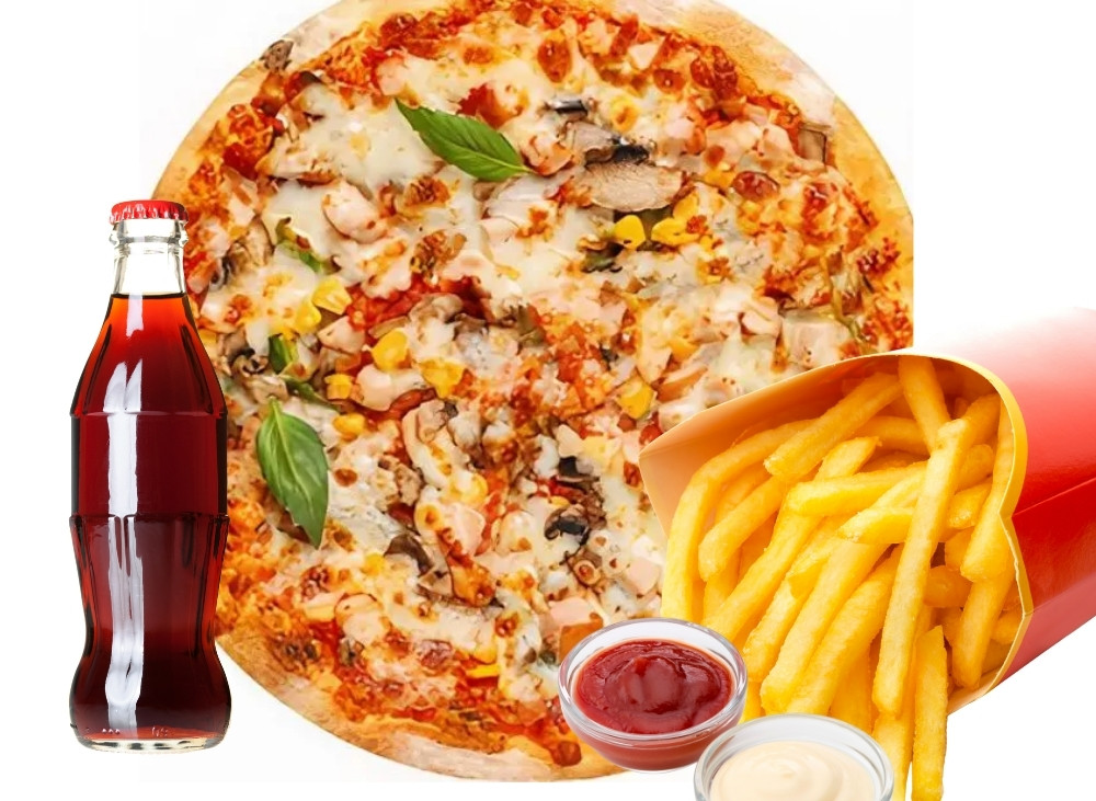 VEJETERYAN BÜYÜK BOY PİZZA MENÜ